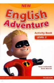 New English Adventure. Level 2. Activity Book (+CD) / Worrall Anne, Lochowski Tessa