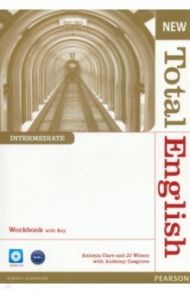 New Total English. Intermediate. Workbook with Key (+CD) / Clare Antonia, Cosgrove Anthony, Wilson JJ