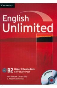 English Unlimited. Upper Intermediate. Self-study Pack. Workbook with DVD-ROM / Metcalf Rob, Cavey Chris, Greenwood Alison