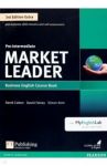 Market Leader. 3rd Edition Extra. Pre-Intermediate. Coursebook with MyEnglishLab (+DVD) / Cotton David, Falvey David, Kent Simon