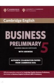 Cambridge English Business 5. Preliminary. Student's Book with Answers