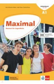 Maximal A1. Arbeitsbuch mit LMS-Code / Weber Julia Katharina, Sober Lidija, Brass Claudia