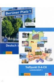 Berliner Platz 1 NEU. Deutsch im Alltag. Lehr- und Arbeitsbuch mit 2 Audio-CDs zum Arbeitsbuchteil / Lemcke Christiane, Rohrmann Lutz, Scherling Theo