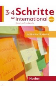 Schritte international Neu 3+4. Intensivtrainer mit Audio-CD. Deutsch als Fremdsprache / Niebisch Daniela