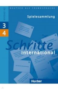 Schritte international 3+4. Spielesammlung zu Band 3 und 4. A2. Deutsch als Fremdsprache / Klepsch Cornelia