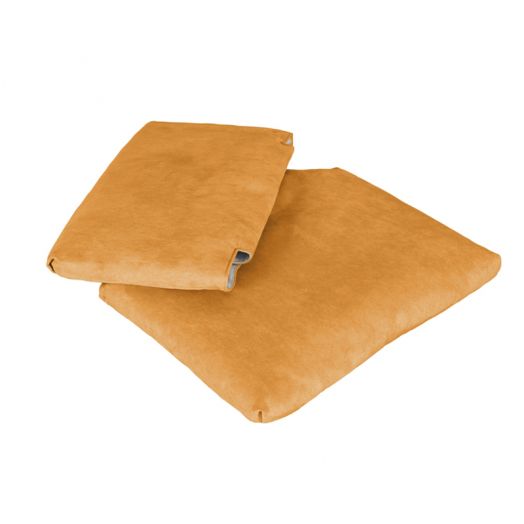 ДСУТ0140-6 Чехол для растущего стула (ткань замша/оксфорд, оранжевый)