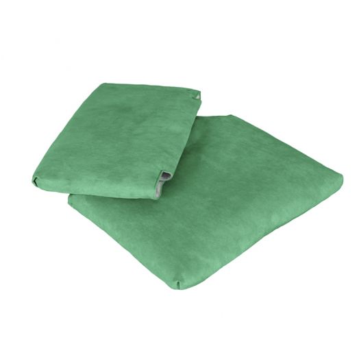 ДСУТ0140-5 Чехол для растущего стула (ткань замша/оксфорд, зелёный)