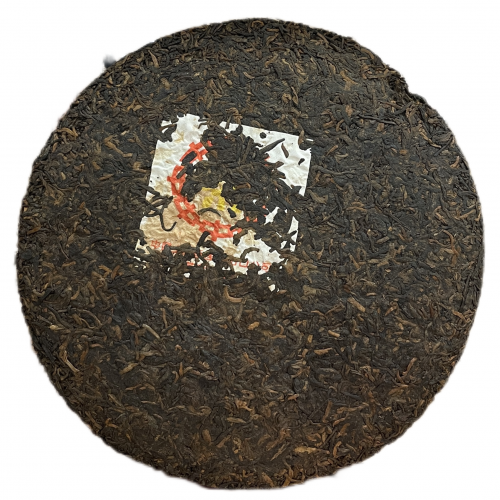 Пуэр Шу Желтая печать коллекционный 2000 год