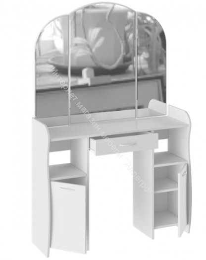 Туалетный столик "София" Т2 Белый