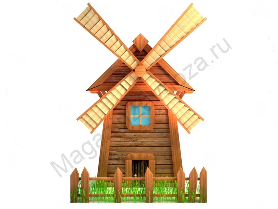 Театральная декорация "Мельница"