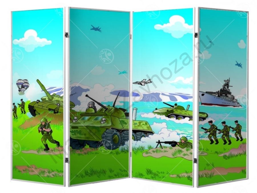 Напольная ширма гармошка "9 мая"