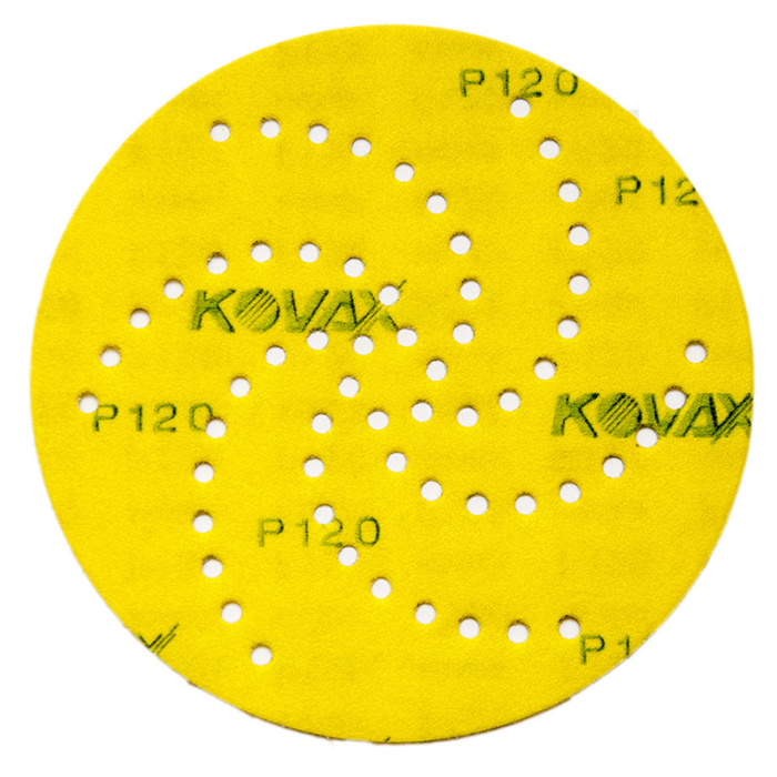 Kovax Абразивный круг Max Film, 152мм., P120, Multihole (множественные), в упаковке 50шт.