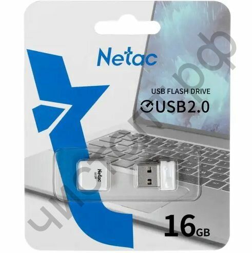 флэш-карта Netac 16GB U116 mini  белый
