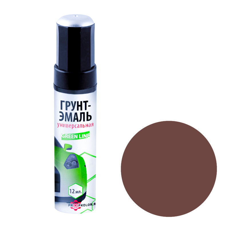 Profkolor Краска "Реставрационный карандаш" RAL 8012, название цвета "Rotbraun (красно-коричневый)", объем 12 мл.