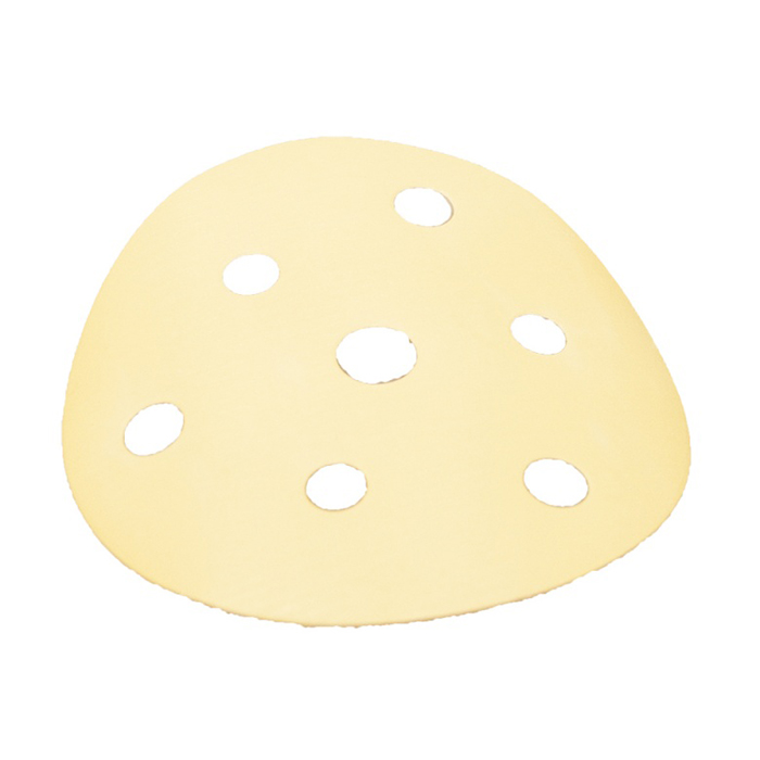 Kovax Микроабразивный круг Yellow film, 7 отверстий, 125мм., P1200, (упаковка 50 шт.)