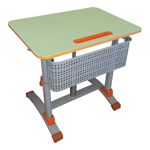 ЛСОШ-06 Стол ученический 1-местный Трансформер (ЛДСП Салатовый)