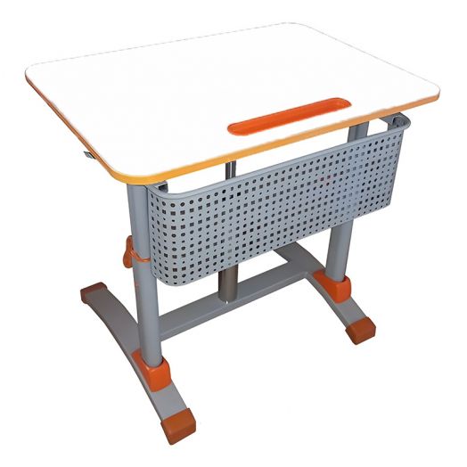 ЛСОШ-06 Стол ученический 1-местный Трансформер (ЛДСП Белый)