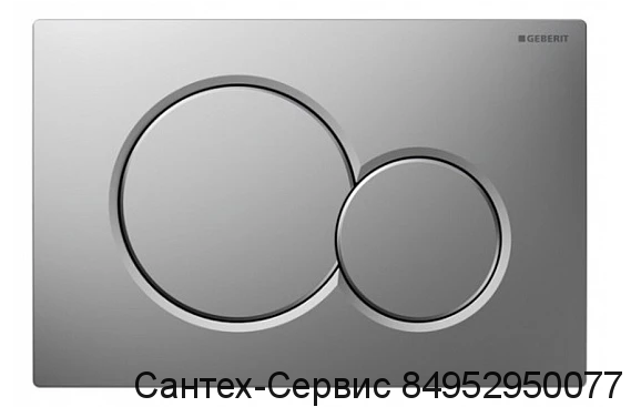 115.770.46.5 Смывная клавиша Geberit Sigma 01