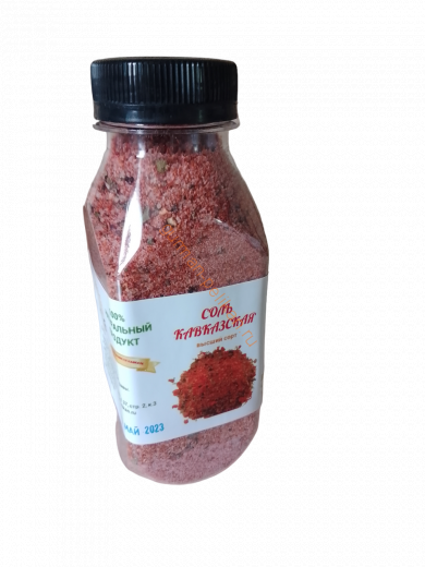 Соль чесночная КАВКАЗСКАЯ, 250 гр