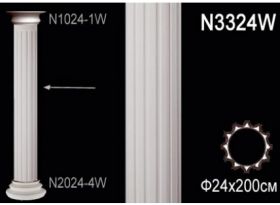 Ствол Колонны Perfect N3324W В200xД24 см /Перфект.