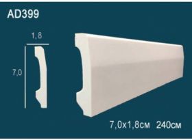 Молдинг Perfect AD399 Д240xШ1.8xВ7 см /Перфект.
