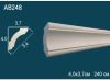 Карниз Потолочный Perfect AB248 Д240xШ3.7xВ4 см /Перфект.*