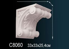 Консоль Perfect C8060 33x33x25.4 см /Перфект.*