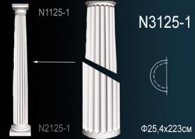 Ствол Колонны Perfect N3125-1W 223x25.4 см /Перфект.