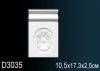 База Пилястры Perfect D3035 10.5x17.3x2.5 см /Перфект.