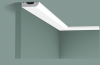 Карниз Гладкий Orac Decor SX182 Д200xШ1.3xВ5 см Лепнина из Дюрополимера / Орак Декор.