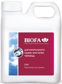 Пропитка для Камня Biofa 2141 5л для Натурального, Искусственного Камня, Бетонных Плит, Брусчатки, Клинкера для Внешних Работ / Биофа 2141.