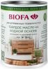 Твердое Масло на Водной Основе Biofa 5045 0.9л Бесцветное Шелковисто-Матовое для Внутренних Работ / Биофа 5045.