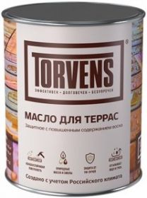 Масло для Террас Torvens 5л Античная Латунь Защитное с Повышенным Содержанием Воска / Торвинс.