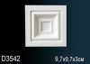 Капитель Пилястры Perfect D3542 9.7x9.7x3 см /Перфект.