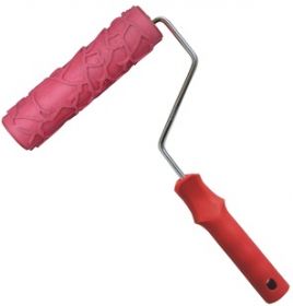 Декоративный Жесткий Резиновый Валик КРАКЛЕ Stmdecor EG046T 18см.