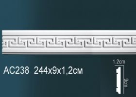 Молдинг Perfect AC238 Д244xШ1.2xВ9 см /Перфект.