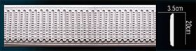 Молдинг Perfect AC286 Д240xШ3.5xВ20 см /Перфект.