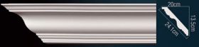 Карниз Потолочный Perfect AB129 Д240xШ20xВ13.5 см /Перфект.