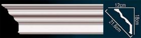Карниз Потолочный Perfect AB225 Д240xШ12xВ18 см /Перфект.