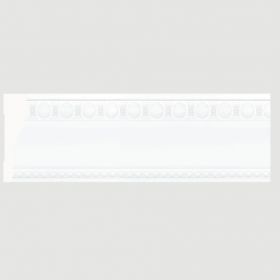 Багет Cosca Плинтус Потолочный 90 Белый Мат T90(1)/W27 Д240хШ2.5хВ9см / Коска.