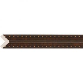 Багет Cosca Угол 25 Красное Дерево C1025/2 (BR158) Д2400хШ25хТ25 мм / Коска.