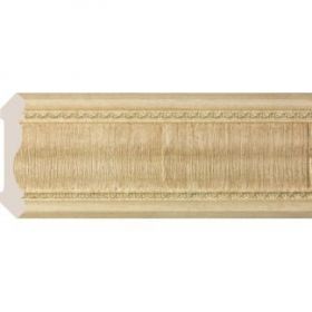 Багет Cosca Карниз 80 Ясень Золотистый 173-5 Ш57хВ80хД2400 мм / Коска.