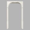 Арка Межкомнатная Порту Cosca Мелинга Белая Ламинированный МДФ Набор / Коска.