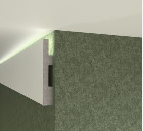 Карниз LED Evrowood М07 Д2000хВ120хШ18 мм / Евровуд.
