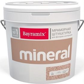 Декоративная Мраморная Штукатурка Bayramix Mineral Saftas 359 15кг Средняя Фракция 0,7-1,2 мм на Основе Натуральных Цветов / Байрамикс Минерал Сафташ.