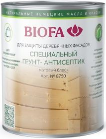 Специальный Грунт-Антисептик Biofa 8750 0.4л Матовый Блеск / Биофа 8750.