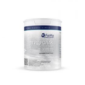 Гидролак Fama Profi 7010 0.9л 7210 Дуб Мореный Шелковисто-Матовый для Внутренних Работ / Фама.