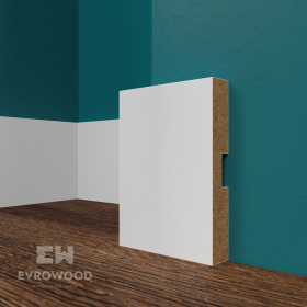 Молдинг-Плинтус Evrowood M 08 Д2000хВ80хШ12 мм / Евровуд.