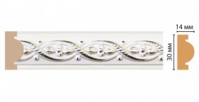 Молдинг Decomaster 157-7DДМ В30хШ13хД2400 мм / Декомастер.