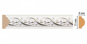Молдинг Decomaster 130-7DДМ В15хШ8хД2400 мм / Декомастер.